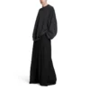Camisola redonda com aberturas Oversized «Black Faded» 762718TPVD91055