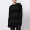 Camisola às riscas BB «Preto» 657404T31984058
