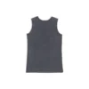 Camisola sem mangas folgada «Washed Black» 697880TMVI11055