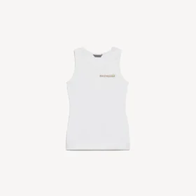 Camisola sem mangas para mulher em branco Camisola sem mangas para mulher em branco