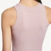 Camisola sem mangas para mulher em rosa empoeirado