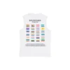 Camisola sem mangas Pride 22 «Branco Preto» 698102TMVO40904