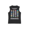 Camisola sem mangas Pride 22 «Preto Branco» 698102TMVO41070