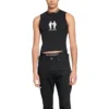 Camisola sem mangas Pride 22 «Preto Branco» 698102TMVO41070