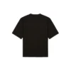 Camisola unissexo de manga curta com logótipo clássico, tamanho grande, preta 620941TIV501070