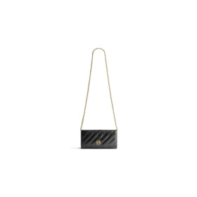 Carteira Crush com corrente acolchoada «Preto» 781723210J11000