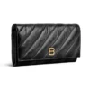 Carteira Crush com corrente acolchoada «Preto» 781723210J11000