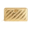 Carteira Crush Continental acolchoada metalizada «Gold» 7664472AAYO8004