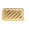 Carteira Crush Continental acolchoada metalizada «Gold» 7664472AAYO8004