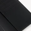 Carteira longa de homem para cartões, em preto