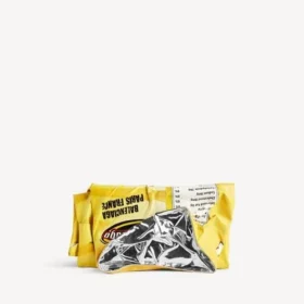 Carteira tipo clutch «Chips» em amarelo