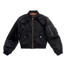 Casaco bomber encolhido «Black» 746478TYD311000
