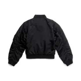 Casaco bomber encolhido «Black» 746478TYD311000