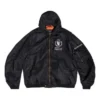 Casaco bomber leve com capuz Balenciaga x WFP «Black» 752178TLO251000
