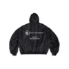 Casaco bomber leve com capuz Balenciaga x WFP «Black» 752178TLO251000