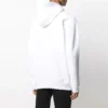 Casaco com capuz Balenciaga para homem, casual, 100% algodão, branco 570811TJV859040