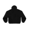 Casaco com capuz e fecho de correr Oversized «Black» 768694TKQ261000