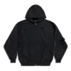 Casaco com capuz e fecho Paris Moon Oversized «Preto» 744444TOVE51055