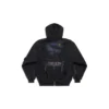 Casaco com capuz e fecho Paris Moon Oversized «Preto» 744444TOVE51055
