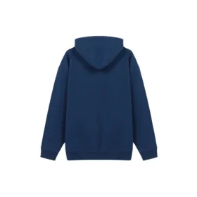 Casaco com capuz e mangas compridas para homem da Balenciaga, versão larga, com forro polar, azul 570811TJV854866