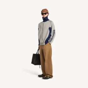 Casaco de malha com fecho para homem da marca Bodies em cinzento/azul-marinho Casaco de malha com fecho para homem da marca Bodies em cinzento/azul-marinho