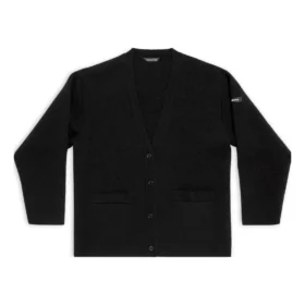 Casaco de malha FW23 «Malha de lã dupla face preta» 771671T16751000