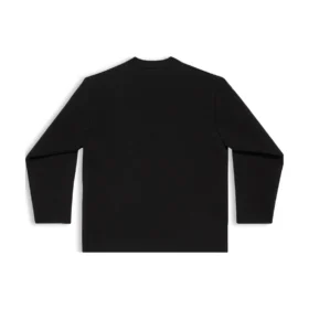 Casaco de malha FW23 «Malha de lã dupla face preta» 771671T16751000