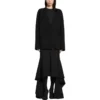 Casaco de malha FW23 «Malha de lã dupla face preta» 771671T16751000