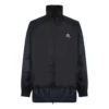 Casaco de vento BB em nylon com patchwork e fecho completo «Navy Black» 623019TIO544100