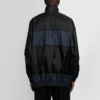 Casaco de vento BB em nylon com patchwork e fecho completo «Navy Black» 623019TIO544100