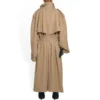 Casaco Trench Oversized «Beige» 733764TNP099501