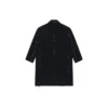 Casaco xadrez Buffalo com bordas em bruto, oversized «Preto Branco» 704487TMU181070