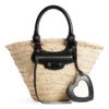 Cesto pequeno Le Cagole «Beige Black» 7710652AAVE9260