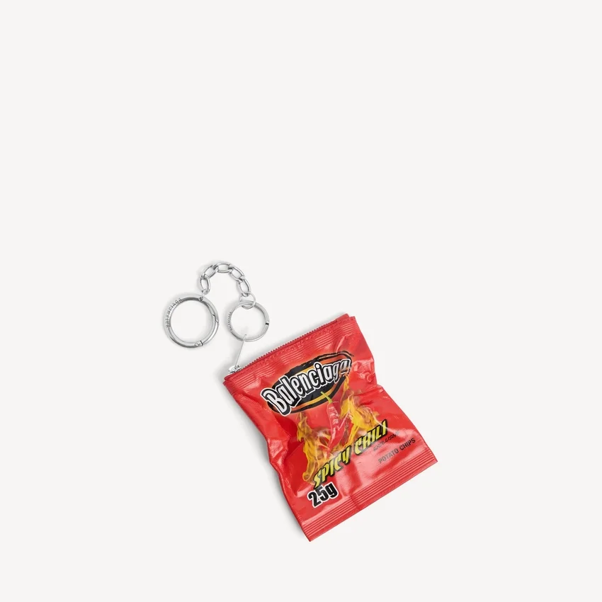 Charm/porta-chaves «chips» em vermelho Charm/porta-chaves «chips» em vermelho