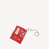Charm/porta-chaves «chips» em vermelho Charm/porta-chaves «chips» em vermelho