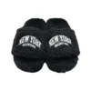 Chinelos com Pele «Preto» 654261W2DO21008