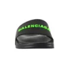 Chinelos de borracha «Preto Verde Fluo» 565826W1S811030