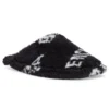 Chinelos de pelúcia «Allover Logo – Preto» 699675W2B411090