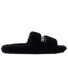 Chinelos de pelúcia «Black» 654261W2DO11096