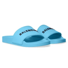 Chinelos de piscina «Azul-claro e borracha preta» 565826W1S804001