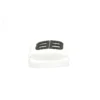 Chinelos de piscina com logótipo 3D BB «White» 656434W1S8B9034
