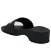 Chinelos Logo Pool Clog “Black Rubber” 707094W1S9M1090