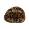 Chinelos peludos «Leopardo» 654261W2F119634