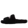 Chinelos peludos “Preto” 654747W2DO11096
