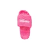Chinelos peludos «Rosa» 654261WBDZ05096