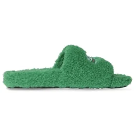 Chinelos peludos «Verde» 654747W2DO13096