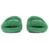 Chinelos peludos «Verde» 654747W2DO13096