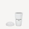 Chávena de café Seoul em branco/preto