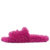 Cidades Paris Chinelos peludos «Pink» 654261W2DO25301