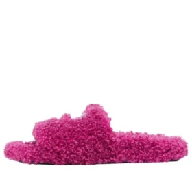 Cidades Paris Chinelos peludos «Pink» 654261W2DO25301